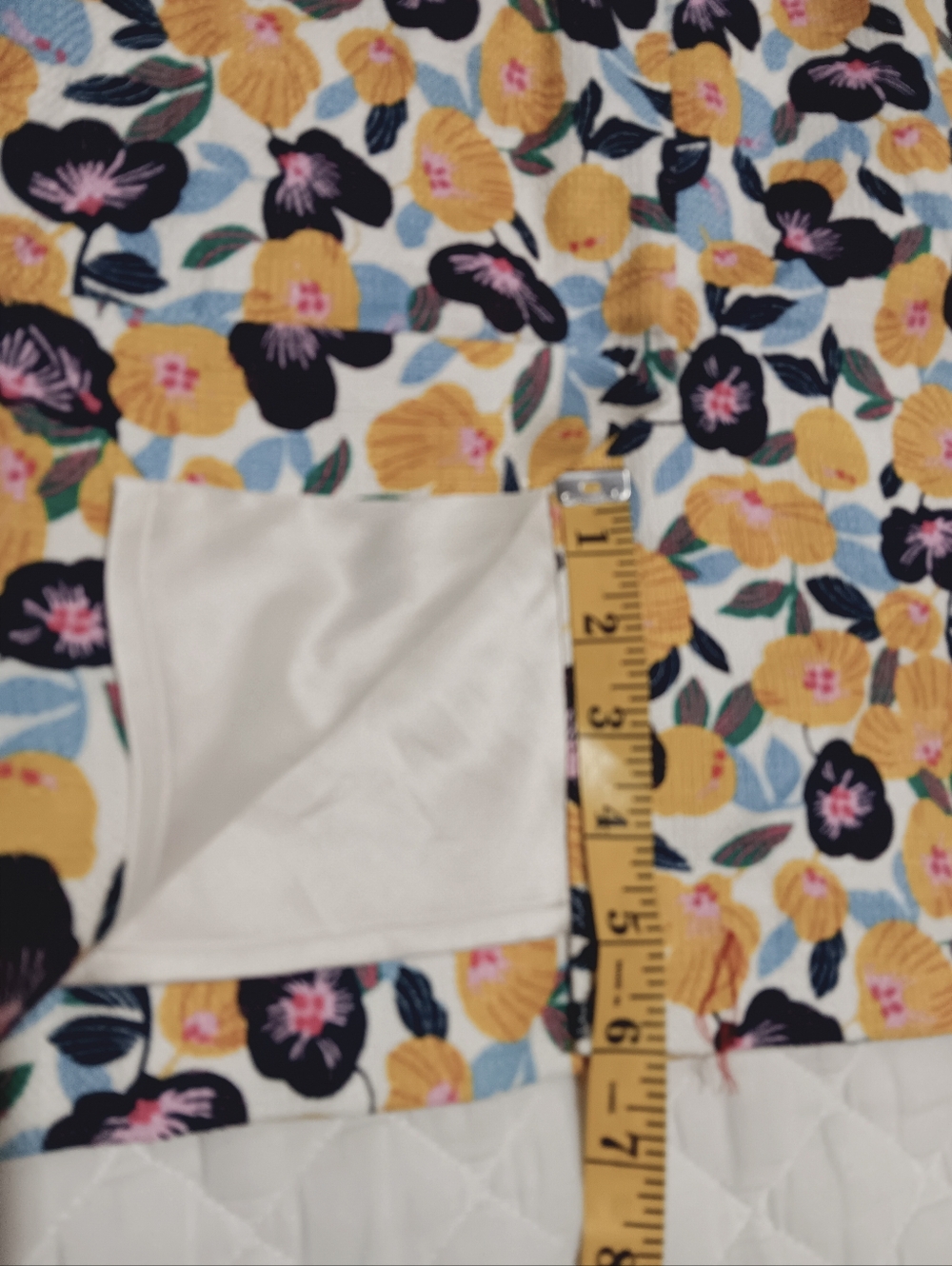 NWT Boden Heather Dress Textured Fallen Peony Floral Print Pockets Size 4 - Picture 16 of 16